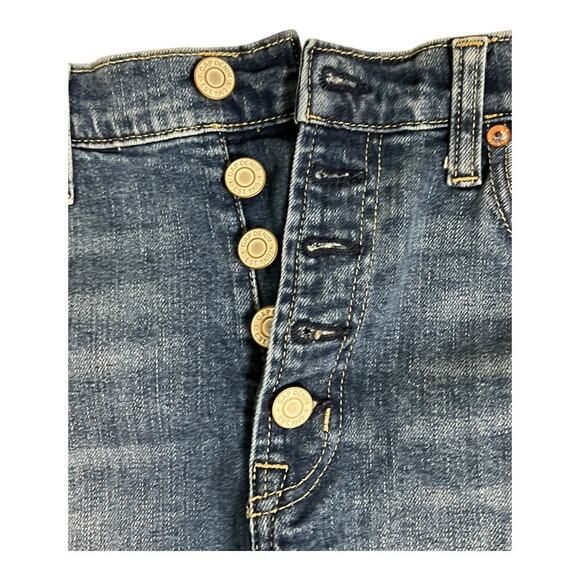 Gap 4" High Rise Shorts 6 / 28 Jeans Basic Casual Denim - Picture 2 of 5